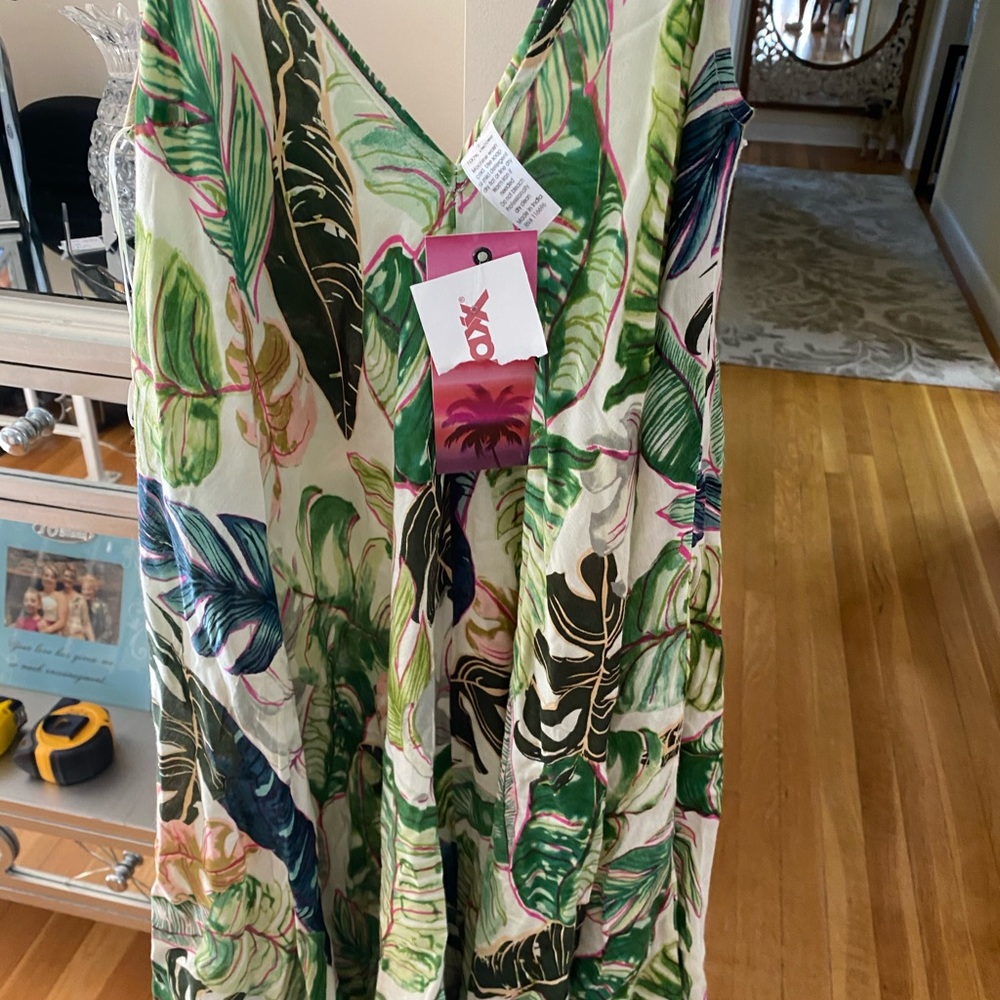 Tropical Cover Up/ Sun Dress